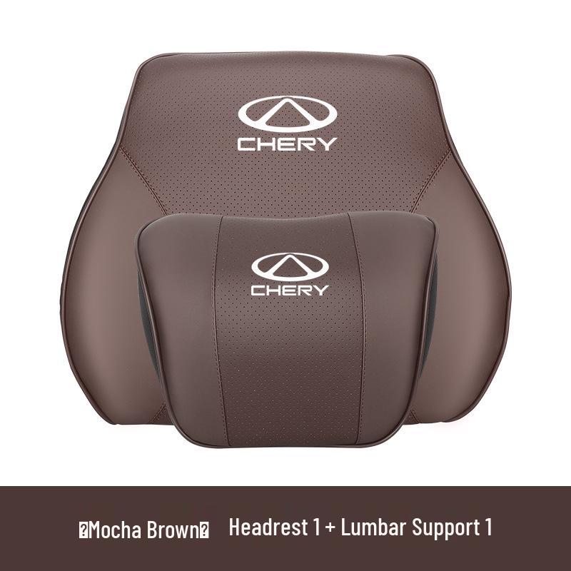 Chery Car Neck Support Pillow: Compatible with Little Ant QQ, Ice Cream Arrizo 5, Tiggo 8 Headrest