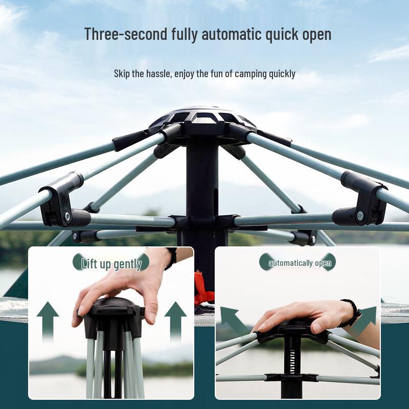 OEING Automatic Hexagonal Camping Tent