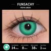 FUNSACHY Cosplay Black White Contact Lenses for Eyes 1Pair Colored Anime Lens Eye Makeup Pupil Halloween Women Men's Accessories