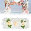 Artificial Flower Panel Peony Cluster Backdrop Wedding Table Setting Holiday Ceremony Simulation