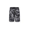 Diamond Print Breathable Casual Shorts Men Bottoms Black Grey FD7649-010