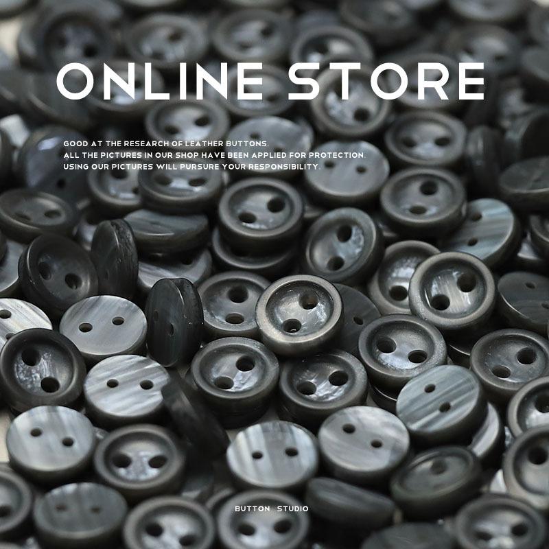 Пуговицы с двумя отверстиями Имитация ракушки Смола Ювелирные аксессуары Вязаный кардиган Пуговицы для воротника рукава Рубашка Одежда Пуговицы с длинным рукавом