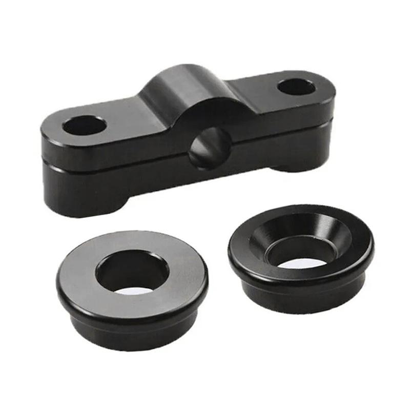 Solid Shifter Stabilizer Linkage Bushing Kits Black Fit for Acura Integra Honda Civic Del Sol CRX B Series Engine