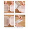 2 Pcs Shoes Storage Box Thickened Transparent  Ventilation Hole Dust-proof Anti-crack Reusable Universal Boot Box Car Travel Shoe Container