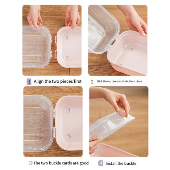2 Pcs Shoes Storage Box Thickened Transparent  Ventilation Hole Dust-proof Anti-crack Reusable Universal Boot Box Car Travel Shoe Container