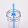 450ml Coffee Cup Reusable Car Tumbler Fashion Straw Cup  Home