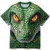 Graphic Animal Dinosaur Daily Designer Subculture Men's 3D Print T Shirt Tee Short Sleeve Crew Neck Shirt Spring Summer Clothing
