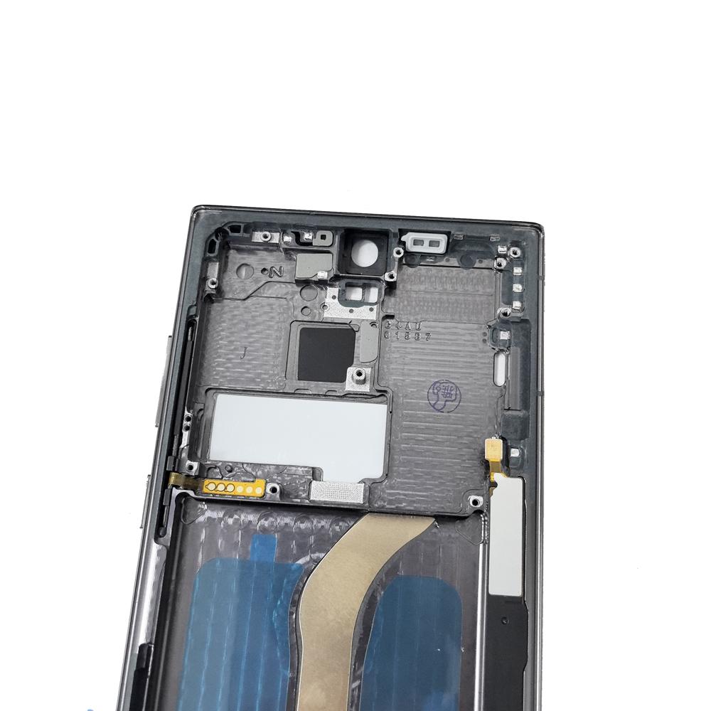 Housing Middle Frame LCD Bezel Plate Panel Chassis For Samsung Galaxy S22 Ultra SM-S908B S908U S908W S908N S9080 Middle Frame