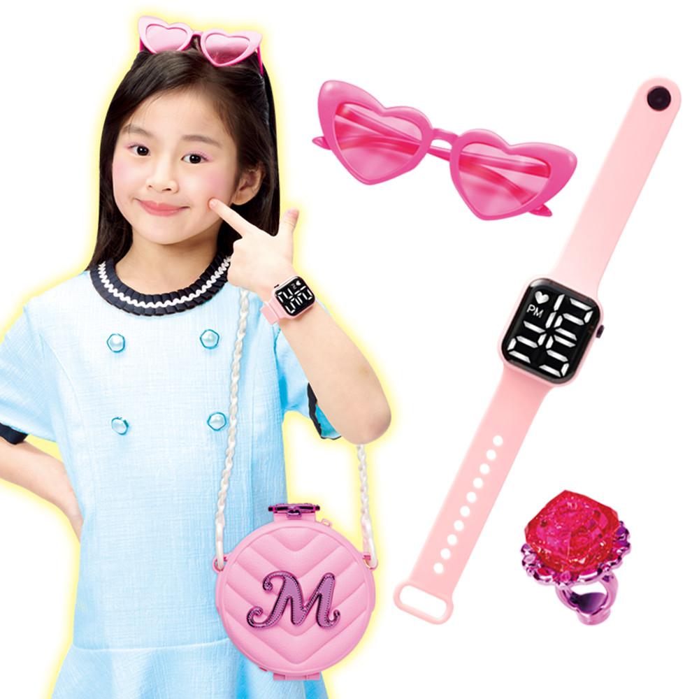 [Mimi World Official] Mimi Makeup Handbag Румяна и ноготь, популярные корейские персонажи-игрушки