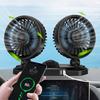 Car Accessories Cooling Fan Low Noise Strong Wind 12V/24V 360 Rotatable Car Accessories Air Cooler
