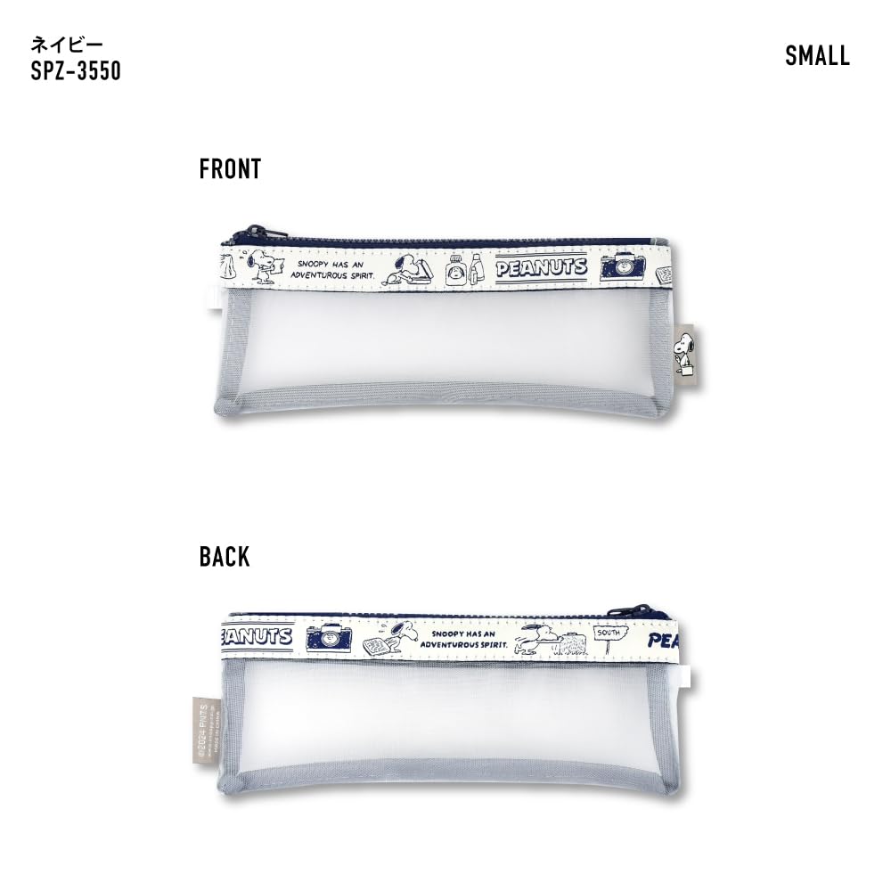 Набор туалетных принадлежностей Pouch Set of Toiletries Accessory 2 School Cute Character Navy [Snoopy] 2, Держатель, Держатель, Сумочки, Путешествия для женщин, Поездки, Вылазки, Взрослые, Студенты,