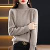 Женский кашемировый свитер Qinghe кашемир 30% кашемир 70% шерсть осенне-зимний кашемировый толстый пуловер мягкий и теплый
