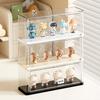 Stackable Blind Box Storage Box Figure Display Box Dustproof PET Plastic Box Display Stand Doll Doll Display Boxs Doll Organizer
