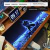 Hybxaxc Black And White Anime Desktop Mat Office Pc Gaming Accessories Keyboard Mouse Pad Laptop Kkingdom Hearts Gamer Carpet