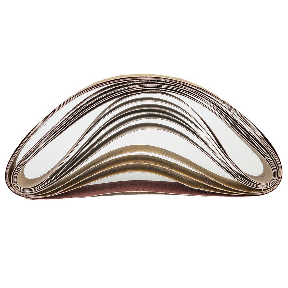 10 шт. шлифовальных лент зернистостью 60/120/150/240, 40 мм x 680 мм, абразивные шлифовальные ленты для дерева, мягкого металла, шлифовки, полировки, станочный инструмент