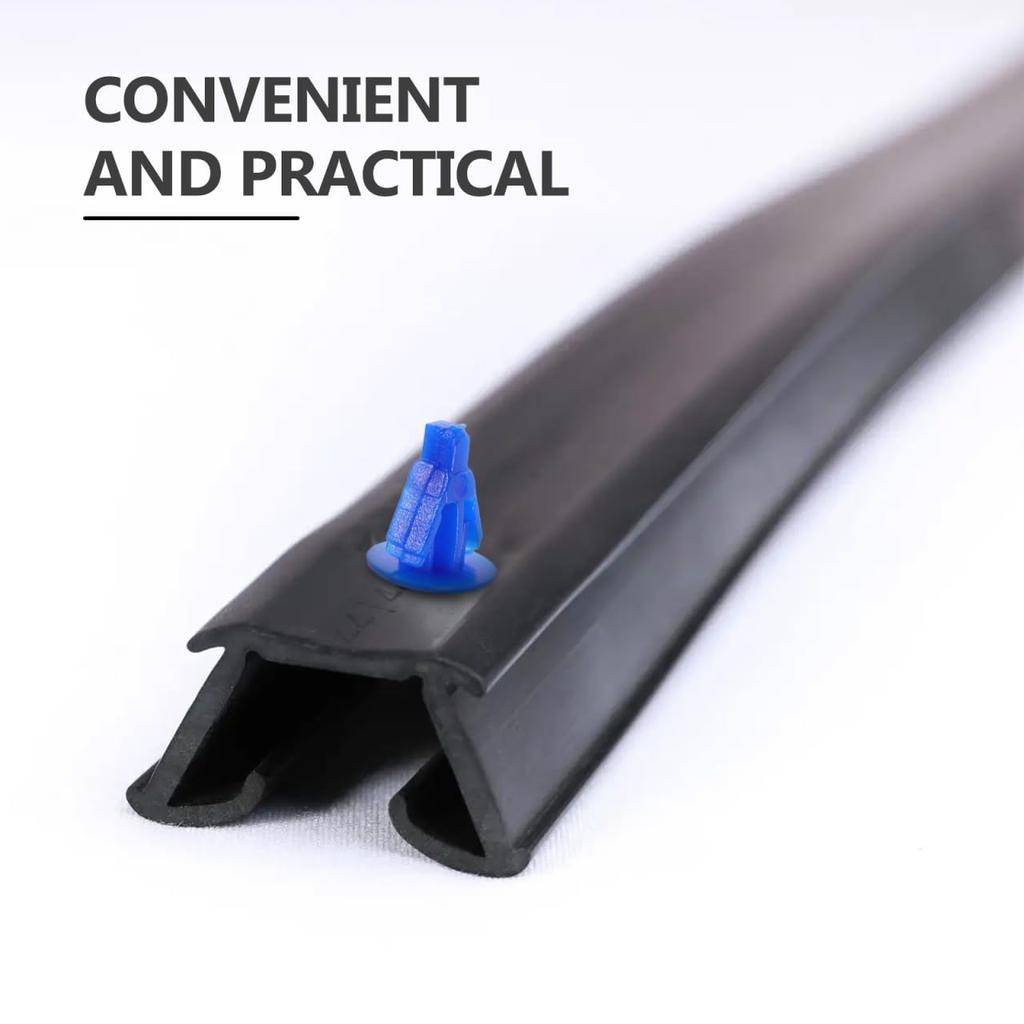 GLEAVI 100pcs Car Weatherstrip Auto Automotive Weatherstrip Accessories Clips, Fasteners,