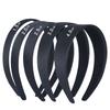 2pcs 15/20/25/30/40mm Black Simple Headband Jewelry DIY Satin Cloth Headband Semi-Finished Handmade Material Hair Accessories