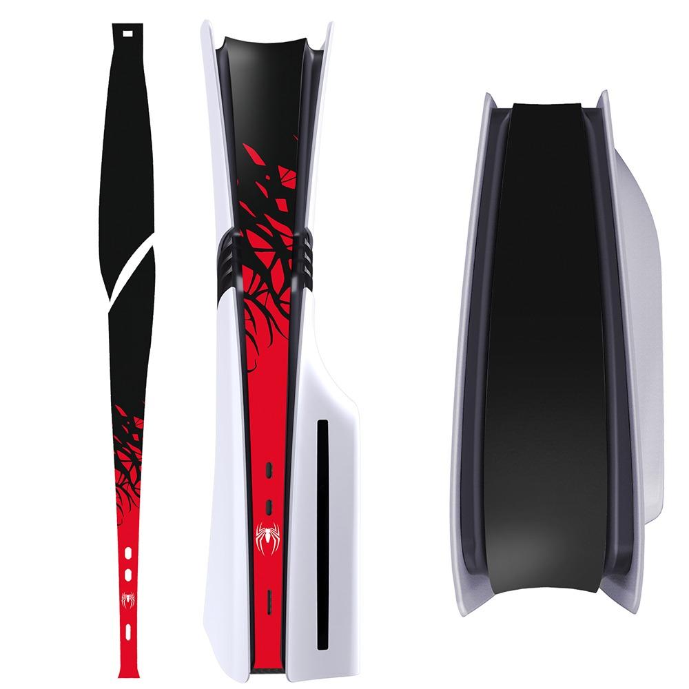 Decal Host Side Strip Carbon Fiber Console Protective Film Fashion Console Middle Film for PS5 PRO