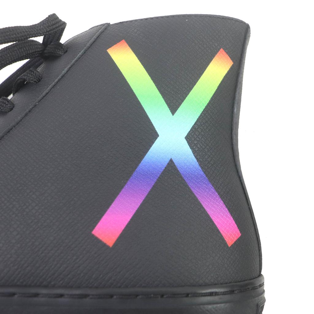 Отличные высокие кроссовки LOUIS VUITTON Линия LV Tattoo На шнуровке Кожаные 5.5 Б/у