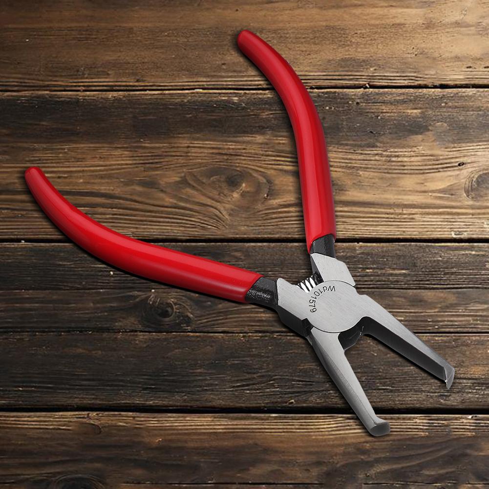 Плоскогубцы для гитары Плоская головка Инструмент для выдергивания ладов гитары Плоскогубцы для снятия ладов Плоскогубцы для ладовой проволоки для акустической электрогитары Бас-гитары