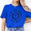 A Lot Can Happen in 3 Days T Shirt, Jesus Cross Graphic Printed Tee Shirts, Casual Short Sleeve, Vintage Streetwear Fashion Top,