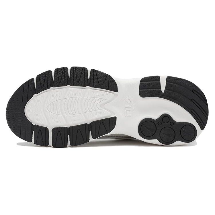 Fila Fusion Cred Navigator Удобные Модные Ткань Искусственная Кожа Дышащие Низкие Повседневные Беговые Кроссовки Мужские кроссовки Белый T12M421601FST