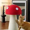 Red Mushroom Sisal Cat Scratching Post