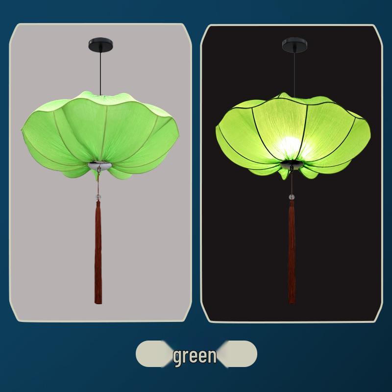 Chinese Lotus Leaf Pendant Lamp - Restaurant, Hotel, Commercial Scene & Street Lantern Hanging Decoration
