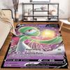15 SIZES P-Pokemon Mimikyu Gardevoir Cards Print Carpets Bedroom Living Room Sofa Study Rug Children's Room Large Decorative Mat