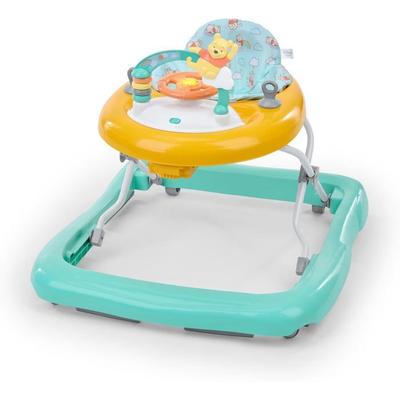 DISNEY BABY -ВИННИ- Развивающие и складные ходунки 2-в-1, Съемная развивающая игрушка в комплекте, Музыка, Свет, Регулируемая высота