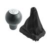 Manual 5 Speed Gear Shift Knob Shifter Lever Stick Gaiter Boot Cover Cars Accessories For Kia Cerato 2005-2012