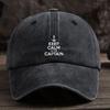 Стильная регулируемая дышащая бейсболка с принтом 'Keep I'M The Captain'