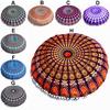 Large Floor Pillows Round Bohemian Meditation Cushion Cover Ottoman Pouf