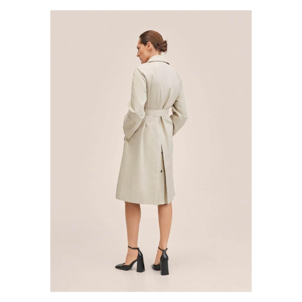 Хлопковый тренч на пуговицах