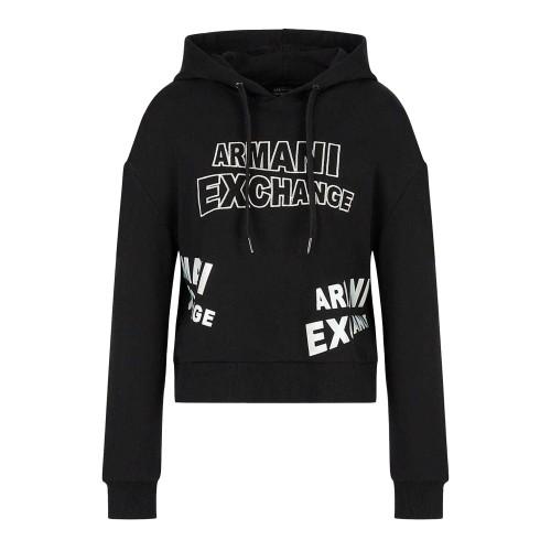Armani Exchange Womens/Ladies Pull Over Hoodie