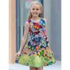 4-14Y Girl's Dresses Children 3D Printed Butterfly Animal Landscape Pattern Sleeveless Dress Kids Digital Breathable Clothing
