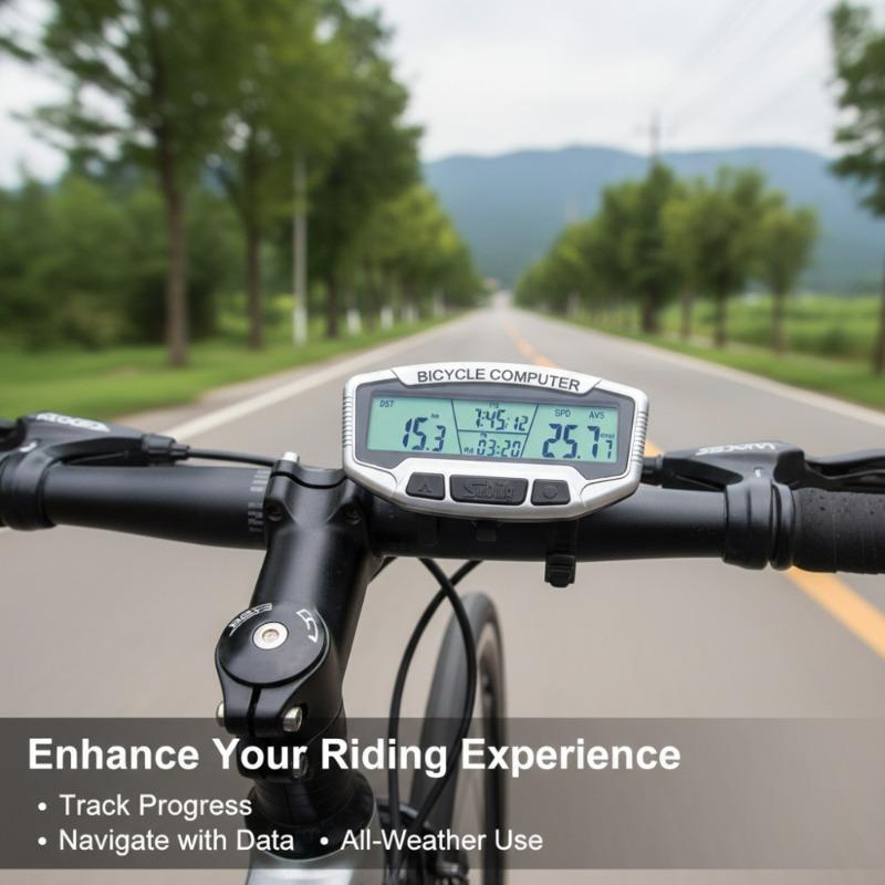 Bike Computer Wired Bicycle Odometer Speedometer Waterproof Stopwatch Cycling Accessories2