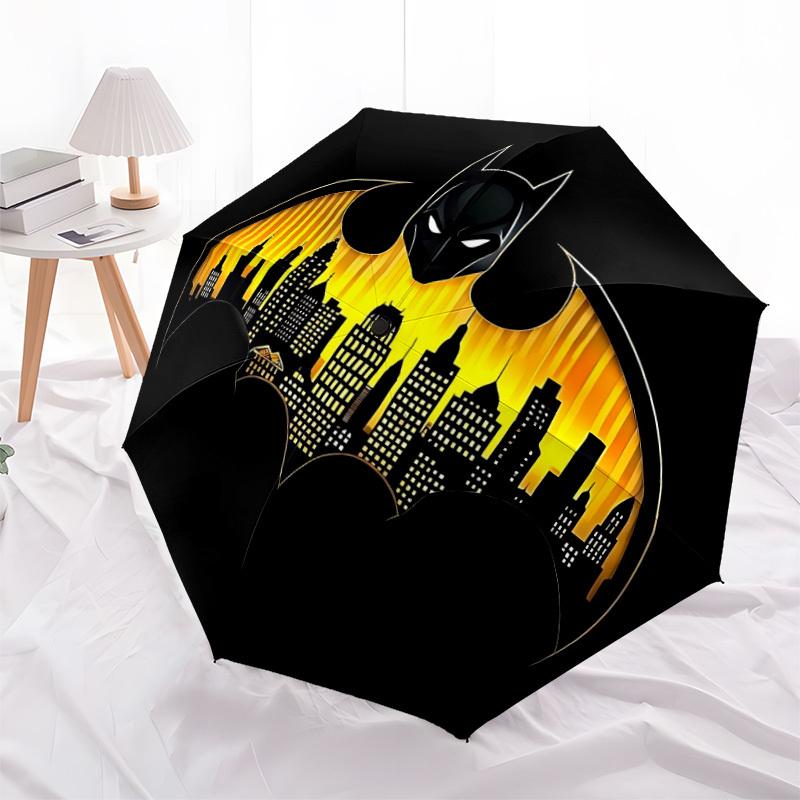 1pc Batman Logo Automatic Open/Close Umbrella, Christmas Gift for Men Women, Daily Travel Outdoor Use yy251101180
