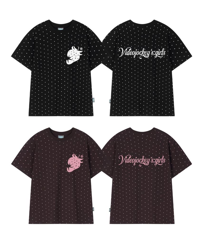 ФУТБОЛКА VIDEO JOCKEY Starberry Dot [Черная]