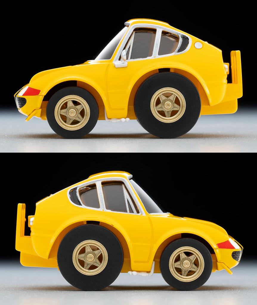 TOMYTEC Choro-Q zero Z-83b Ferrari 365 GTB4 Competizione Yellow (Finished Product)