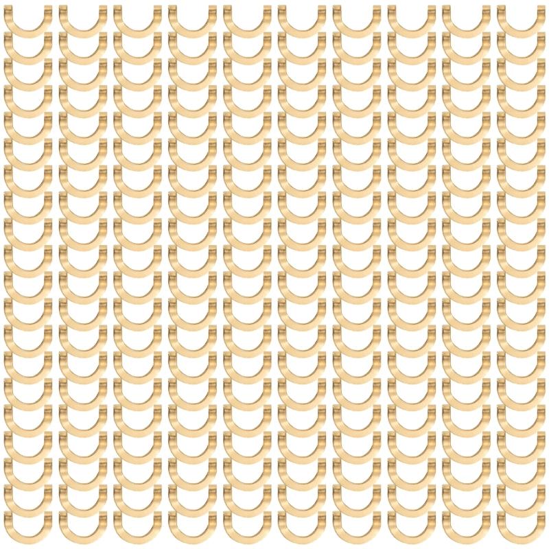 200Pcs Spinner Clevis Link Easy Spin Fishing Clevis Fishing Spoons Spinnerbait Part Inline Spinner Making