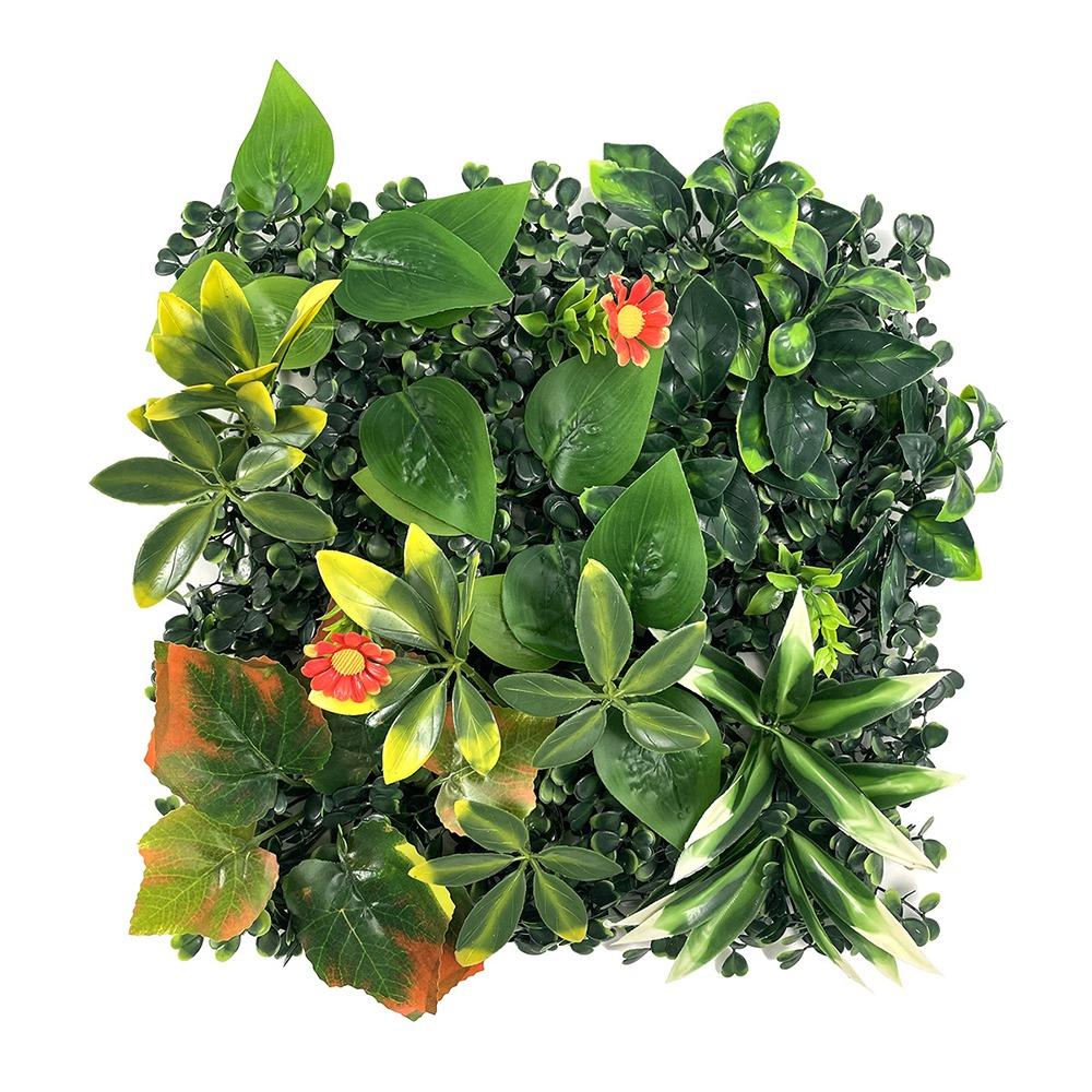 Вечная жизнь Искусственная стена из растений Панель Сделай сам Искусственный папоротник Трава Ширма для конфиденциальности