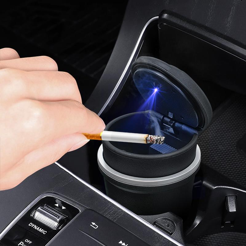 Car Cigarette Ashtray Cup LED Light Portable Detachable For Lexus FSPORT LBX NX RX 350h 450h ES UX 300e GS GX IS LS LX CT LC RCBD8