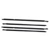 Car Window Rubber Decorative Strips Window Glass Waterproof Pressure Awnings Sealing Strip Fit For Toyota Highlander 2008-2010