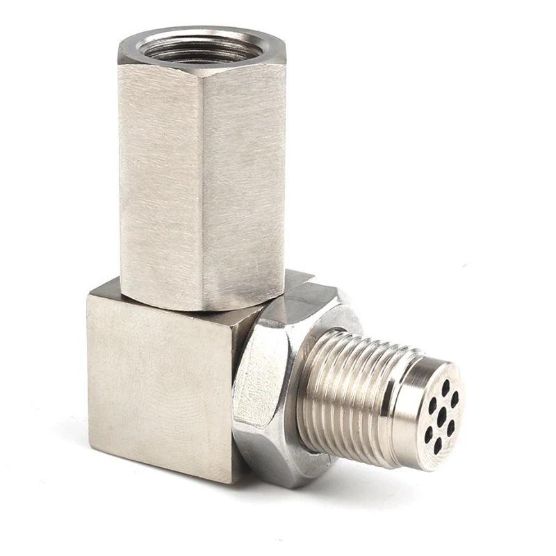 Car modification accessories 90 degree car sensor adapter connector M18 oxygen sensor car 90 degree connector