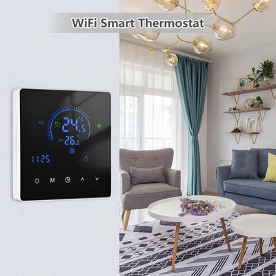Интеллектуальный термостат Wi-Fi, контроллер температуры для водонагревательного оборудования, ЖК-дисплей