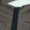 Used ZARA / XS / Black / Long-sleeved dress / Mini dress / Belted / Gold heart / New with tags / Adult cute / Polka dot fabric / Daily wear / Scarf /