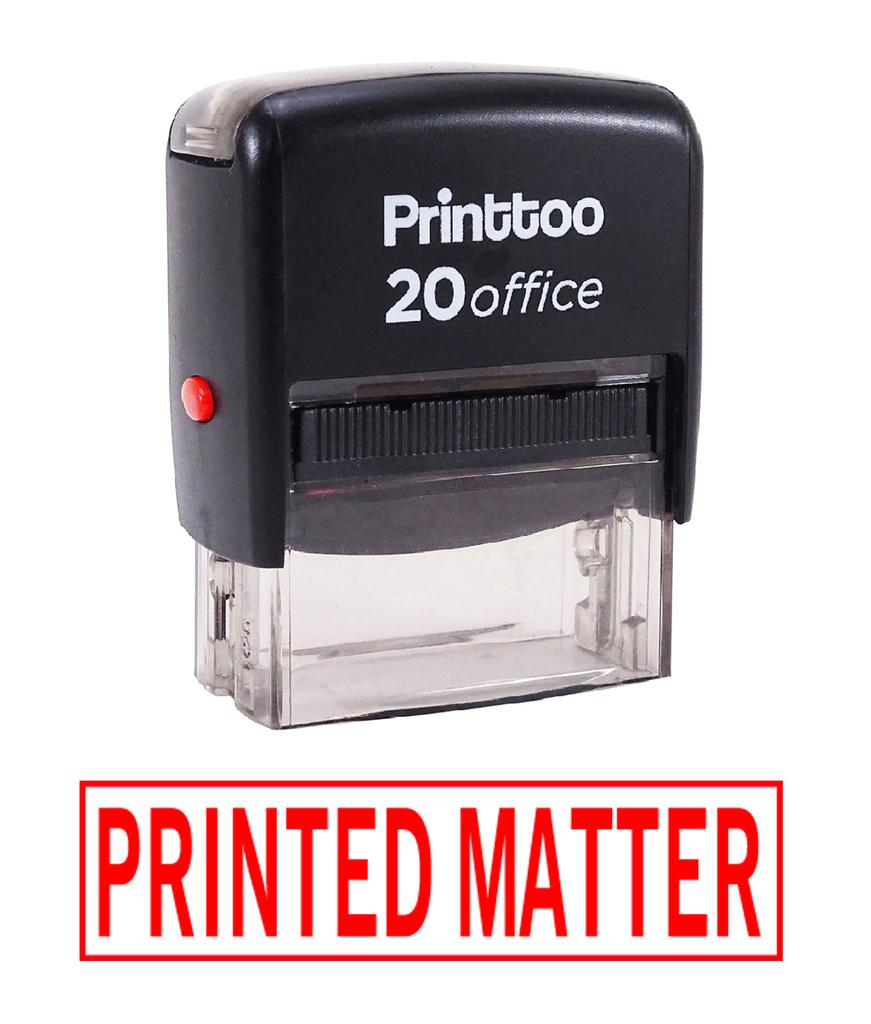 Printtoo Self Inking ПЕЧАТНАЯ МАТЕРИАЛ Штамп офисный стационарный на заказ