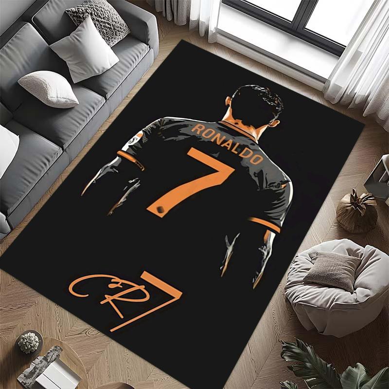 Cristiano Ronaldo's Legacy carpet Living room and bedroom mats printing Protective pad Art Doormat