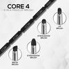 RENEE Core 4, 4-in-1 Makeup Brush, a Multipurpose Wand With 2 Eyeshadows, Lip & Eyebrow Brush - Hassle-free